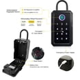 thumbnail image 3 of Key Safe Fingerprint Bluetooth Wifi Digital Key Box App Remot ,House, Apartment, Office Key Storage, 3 of 5