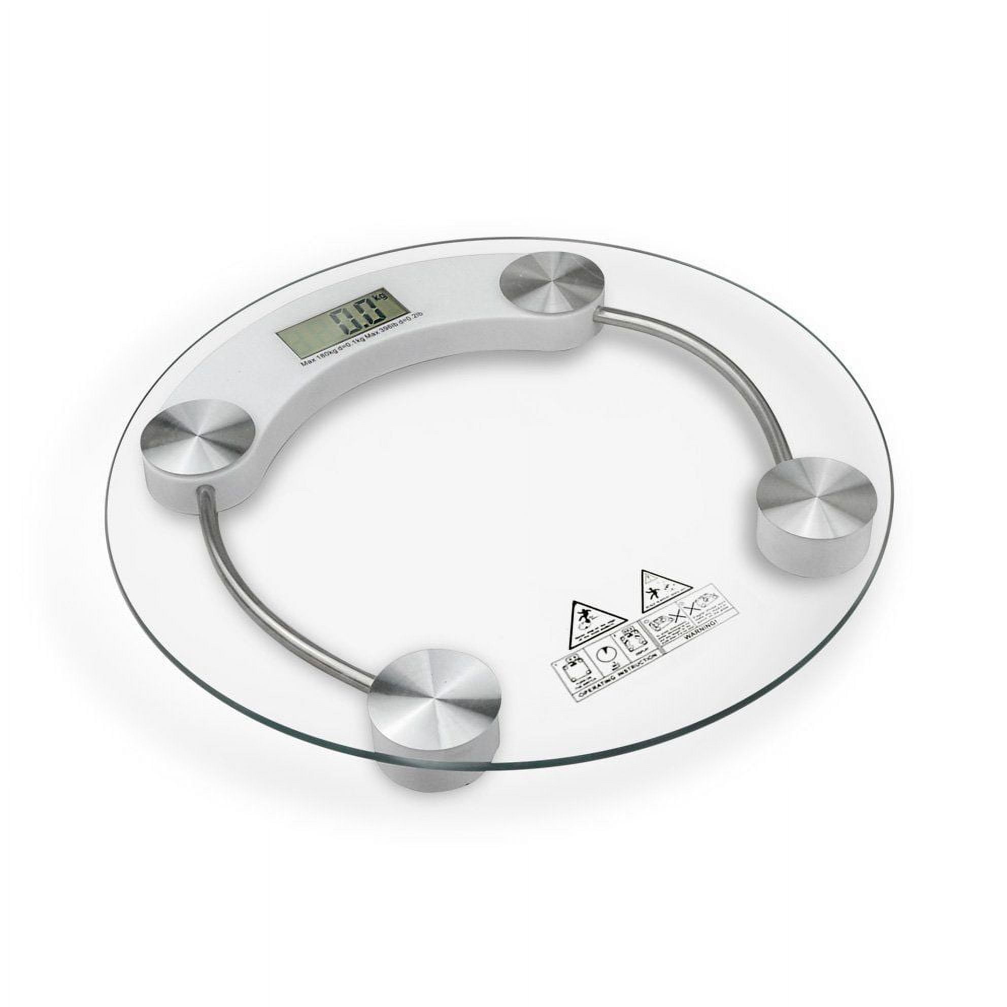 Ktaxon 396lb 180KG Bathroom Digital Electronic Glass Weighing Body Weight Scale 100g