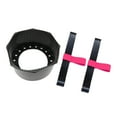 thumbnail image 3 of DYNWAVECA Bande de Retenue de Plongée Bande de Rétention de Tuyau de Cylindre Utilisation Facile Accessoires de Plongée Robustes Polyvalents pour 12 Cylindre Bande de Fixation Rose, 3 of 10