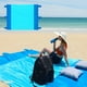 thumbnail image 1 of Colchoneta de playa súper grande doble color | Manta de picnic de nailon resistente a la arena e impermeable | Ripstop ligero de secado rápido | 107x80 pulgadas | 4 clavos molidos y 6 sacos de arena, 1 of 6