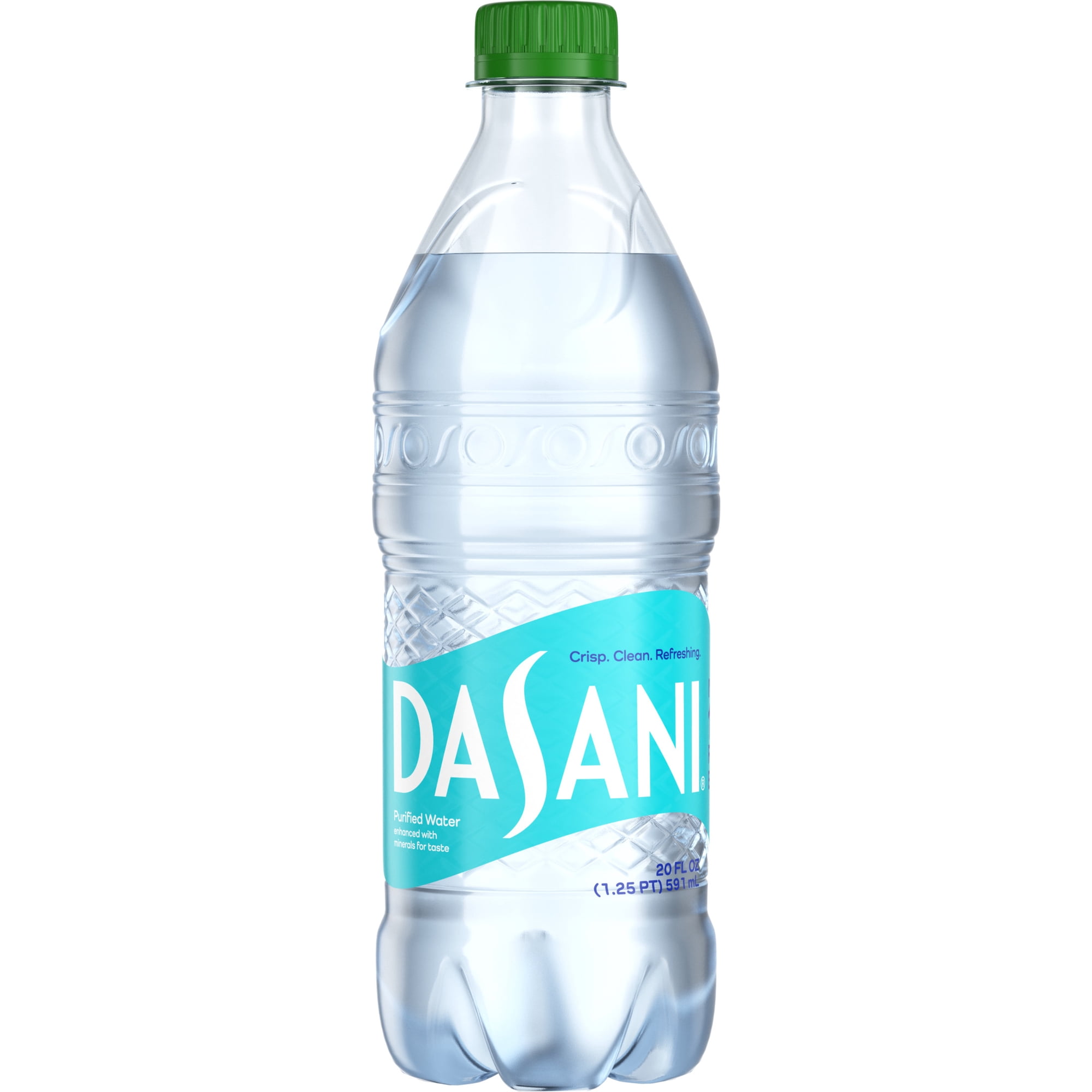 Dasani Purified Water Bottle, 20 fl oz