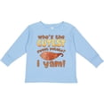 thumbnail image 3 of Inktastic Who's the Cutest Sweet Potato? I Yam Funny Thanksgiving Boys or Girls Long Sleeve Toddler T-Shirt, 3 of 5