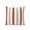 Burnt orange gray, variant on Outdoor Pillows Waterproof, Purple Navy Blue Striped Bedding Throw Pillows with Insert for Couch Sofa Bed, Farmhouse Stripe Art 16x16 Inch Pillowcases Decorative Camping Patio Pillow Set of 1
