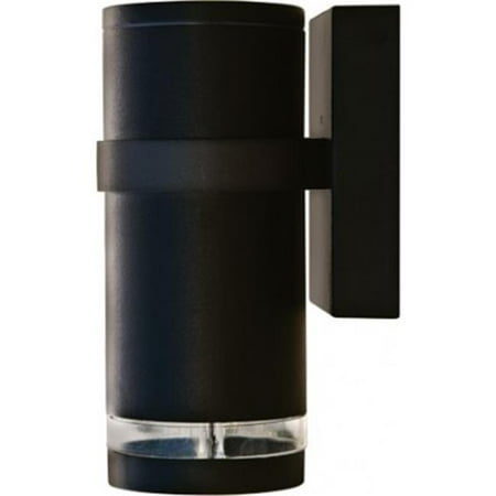 

Powder Coated Cast Aluminum Down Light Wall Fixture Black - 9.22 x 3.94 x 5.55 in.