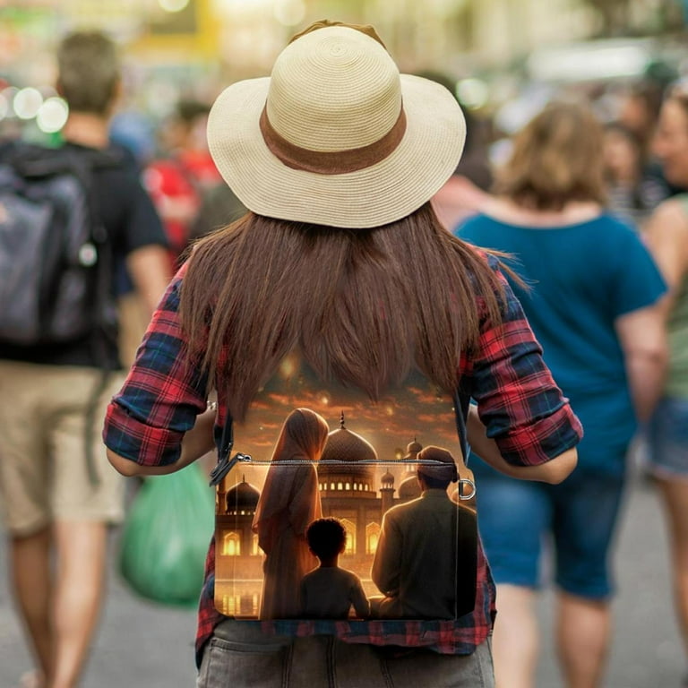 Lasser Bairam Large Leather School Bags Cute Backpacks with