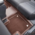 thumbnail image 4 of EKR Custom Sienna Floor Mats for Toyota Sienna XLE,Woodland Edition,XSE,Limited,Platinum 2021 2022 2023 - All Weather Protection Leatherette Mats Plus Blanket(Brown), 4 of 6