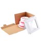 thumbnail image 3 of Cajas para tartas Huoshange, 14 x 14 x 12 cm, 2 unidades, con Window Kraft, 3 of 7