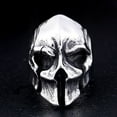 thumbnail image 4 of ZMY Home Spartan Mask Stainless Steel Ring for Men, Size 11, 4 of 6