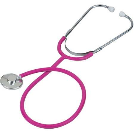 Prism Series Aluminum Single Head Nurse Stethoscope, Magenta, (Best Stethoscope For Medical Students 2019)