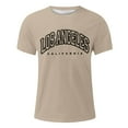 thumbnail image 4 of Sngxgn Shirt Fashion Trend T-Shirt Short-Sleeved Tops Teen Shirt(Khaki,XXXL), 4 of 4