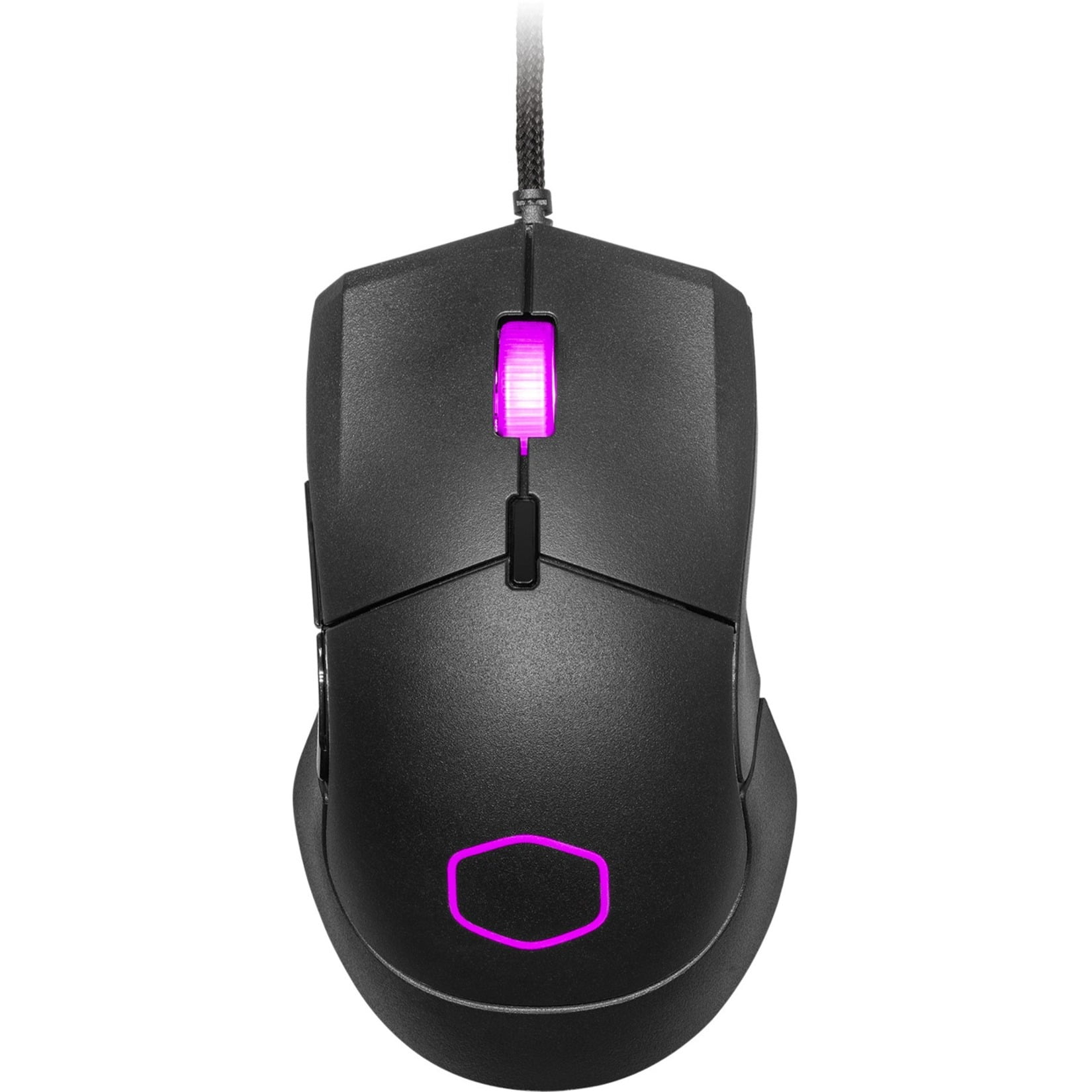 Cooler Master MM310 Gaming Mouse Black - 12000 dpi - USB Type A - 6 Button(s) - RGB Scroll Wheel - Ambidextrous Design