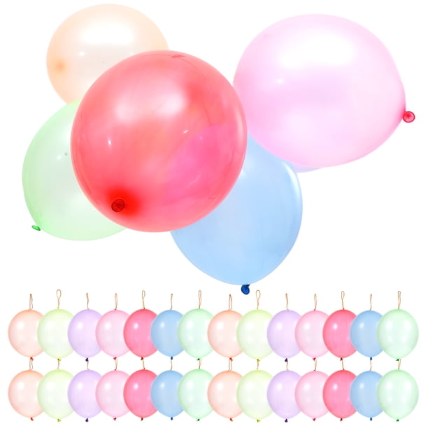 KAKOWELY Paquete de 50 globos de látex con estampado de nubes, adornos para fiestas de cumpleaños (rojo y amarillo).