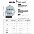 thumbnail image 5 of WELIGU Men's Long Sleeve Shirts Lightweight UPF 50+ T-Shirts Fishing Grey Size Male Xxxxl, 5 of 6