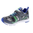 thumbnail image 1 of Zapatos TSUKIHOSHI VELOCITY Kids con cierre de correa gris/camuflaje 10.5, 1 of 6