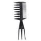 thumbnail image 4 of 4xSalon Afro Hair Pick Cepillo Peine Peluquería Peine Para Peinado Herramienta 4 piezas, 4 of 8