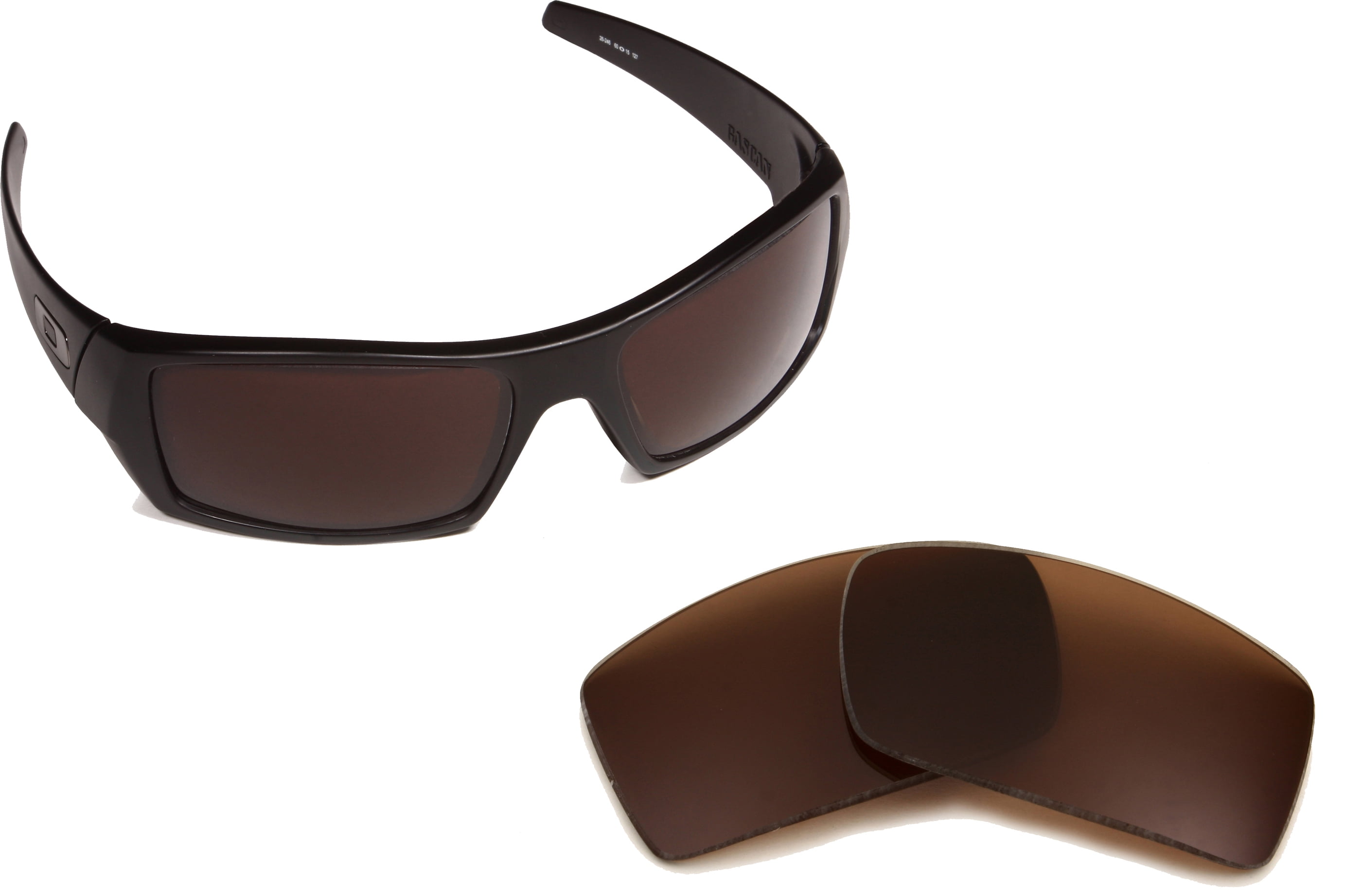 Polarized Replacement Lenses for Oakley Gascan Sunglasses Brown Anti