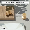thumbnail image 5 of Ilyapa Brushed Gold Kitchen Cabinet Knobs - Minimalist Cylindrical Whistle Knob Handles - 25 Pack of Kitchen Cabinet Hardware, 5 of 7