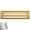 Gold, variant on Baldwin 0017031 Letter Box Plate