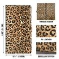 thumbnail image 3 of WIRESTER PU Leather Car Registration and Insurance Holder, Car Document Holder, Vehicle Registration and Insurance Card Holder, Wallet Vehicle Paperwork Organizer - Black Yellow Leopard, 3 of 7