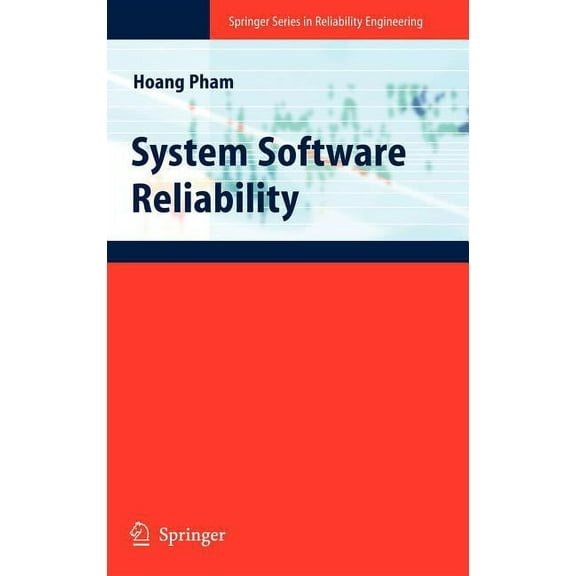 Springer Reliability Engineering System Software Reliability, (Hardcover)