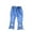 Blue1, variant on Krdevn Girls Denim Bottom Pants Flared Trousers for Teenage Stretch Bootcut Jeans Comfortable Daily Wear Outfit,7-8 Years