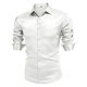 thumbnail image 1 of Camisa brillante de manga larga vintage disco de los años 70 para hombre - Top retro informal, 1 of 5