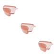 thumbnail image 4 of facefd 1/2/3 Kitchen Triangular Sink Strainer Drain Vegetable Fruit Drainer Basket pink 3PCS, 4 of 6