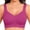 Hot Pink, variant on ZNQHFRE Plus Size Wireless Support Bra Full Coverage Back Smoothing Comfort No Underwear For Older & Fuller Figures White L