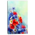 thumbnail image 2 of Bleuet et Marguerite Blanche - Impression sur Toile Florale, 2 of 3