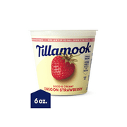 Tillamook Oregon Strawberry Good & Creamy Low Fat Yogurt, 6 oz