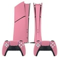 thumbnail image 2 of Skin Sticker for PS5 Slim / Pro / Standard Disc / Digital Edition Console and Controllers Decals for PlayStation 5 Flamingo Pink, 2 of 5