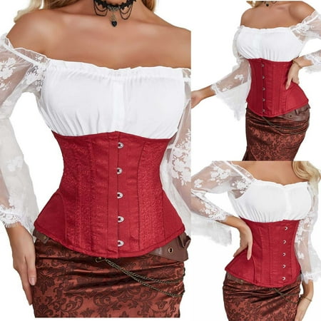 

OKBOP Girls Tutu Dress-Sheath Plus Size Corsets Bustier Lingerie Costume Dress Bustier Gothic Shapewear Sexy Underwear Spring Women Dress Clearance