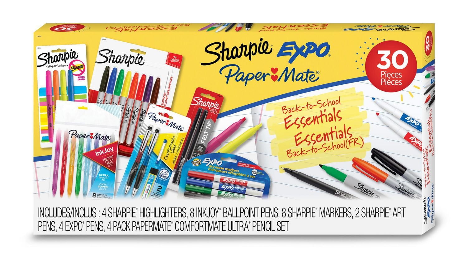 Back-to-School Essentials Value Pack, 30CT