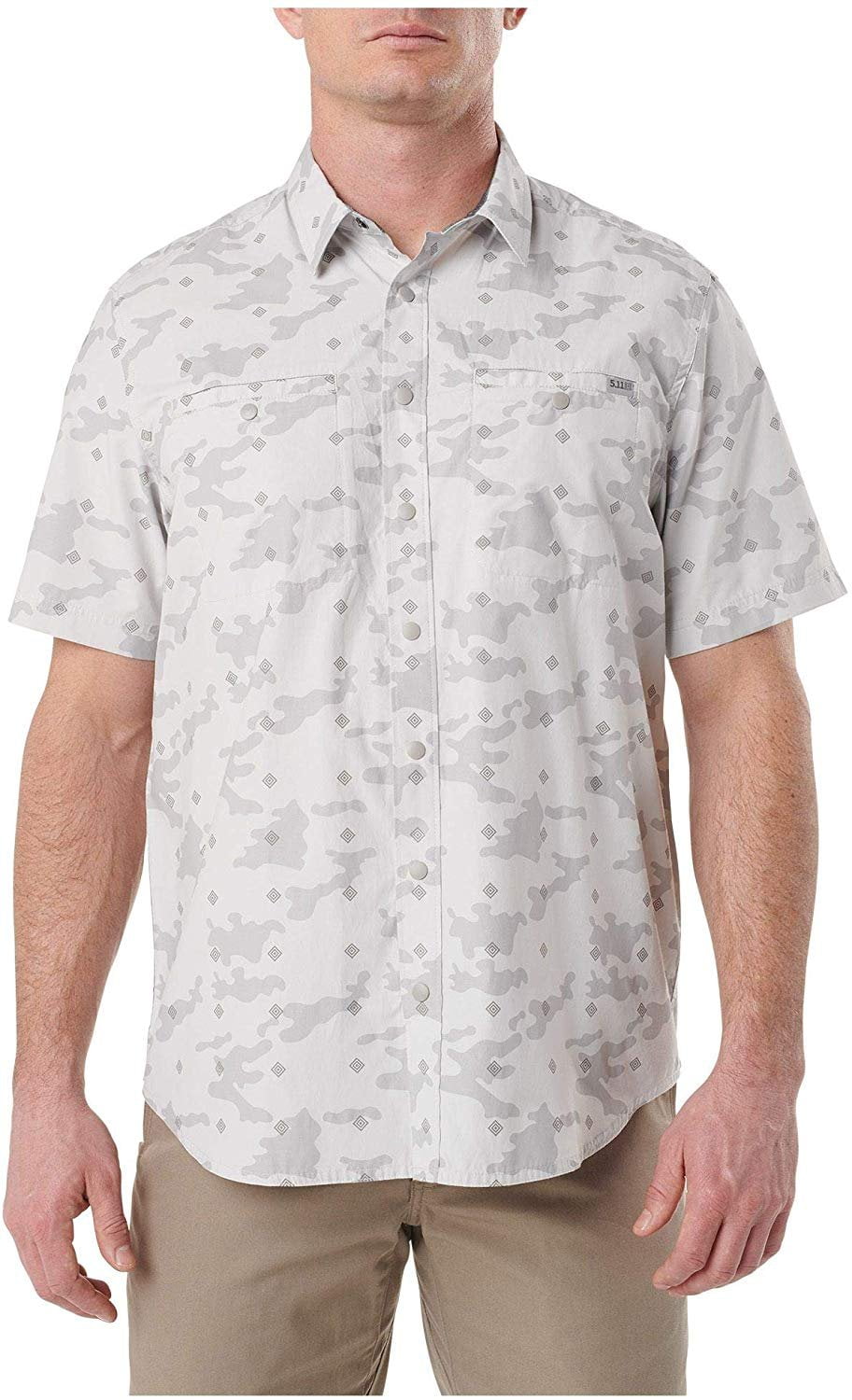 mens poly cotton short sleeve shirts