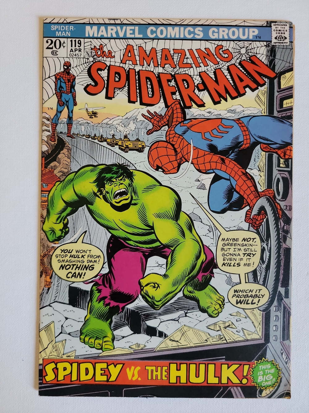 Cover of The Amazing Spider-Man #119