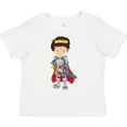 thumbnail image 3 of Inktastic Boy Prince, Knight In Shining Armor, Brown Hair Boys Toddler T-Shirt, 3 of 5