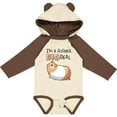 thumbnail image 3 of Inktastic I'm a Guinea Big Deal with Cute Guinea Pig Boys or Girls Long Sleeve Baby Bodysuit, 3 of 5
