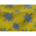 thumbnail image 4 of oneOone Viscose Jersey Fabric Floral Block Printed Craft Fabric BTY 60 Inch Wide, 4 of 5