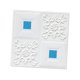 thumbnail image 5 of Panel de pared estéreo 3D para tejado, papel tapiz autoadhesivo para tejado, Panel de espuma, decoración para hogar, decoración de de Blanco azul Soledad Etiqueta engomada del techo del panel de pared 3D, 5 of 10