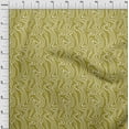 thumbnail image 4 of oneOone Viscose Jersey Lime Green Fabric Moire Sewing Fabric By The Yard Printed Diy Clothing Sewing Supplies 60 Inch Wide, 4 of 4