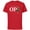 Red, variant on Yoda Lightsaber Best Opa Birthday Father's Day - Short Sleeve Cotton T-Shirt for Adults - Customized-Yellow