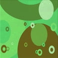 thumbnail image 1 of Ahgly Company Machine Washable Indoor Square Transitional Neon Green Area Rugs, 8' Square, 1 of 7