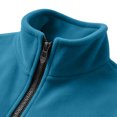 thumbnail image 3 of Men's Full Zip Sweatshirt Multi Pocket Stand Collar Long Sleeve Tops Full Zip Men's Fall Winter Street Warm Fleece Jacket ffor Casual Outerwear, 3 of 5