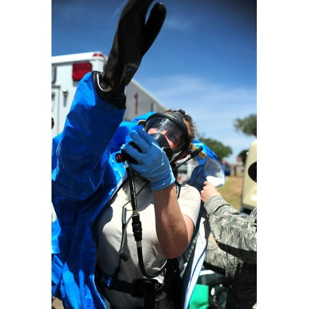 Aerospace Medicine LAMINATED POSTER U.S. Air Force Staff Sgt. Tara Sheaib, 27th Special Operations Aerospace Medicine Squadron bioenviro Poster Print 24 x 36 ()