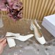 thumbnail image 3 of 2025 Spring Summer New Classic Women Sandals Square Toe Women Shoes Fashion High Heels Back Strap Patent Leather Chaussure Femme, 3 of 5