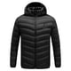 thumbnail image 1 of Gibobby Chamarra de hombre chamarra de invierno para hombre, chamarra acolchado para rompevientos(Negro,CH), 1 of 4