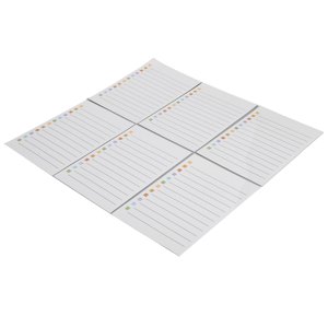 Stickers de tableau d'effacement sec, tableau blanc lavable Liste des horaires pratiques pour la salle de classe