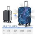 thumbnail image 2 of Multi-Size Suitcase Protective Cover Full Range Double Stitching Invisible Zipper For Travel Business Blueviolet Marble_2 X-Large, 2 of 8