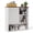 White Wood, variant on Bathroom Cabinet Wall Mounted Fluted, Modern Medicine Cabinet Over The Toilet Storage Cabinet Faux Marble Top with Adjustable Shelf, Wood Wall Mounted Storage Cabinet Organizer(Oak, Medium)