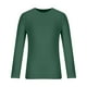 thumbnail image 3 of pstuiky hombres de manga larga, Camiseta de punto de manga corta con cuello redondo y estampado liso de verano para hombre Tops de hombre l, 3 of 5